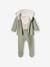 3-delige kraamset in puntschuim blauwgroen+gemêleerd beige - vertbaudet enfant 