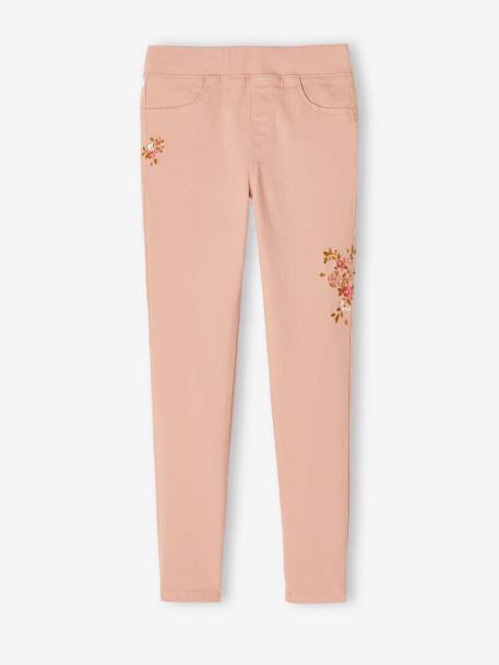 Tregging voor meisje Morphologik heupomtrek large roze (poederkleur) - vertbaudet enfant 