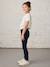 Jean fille tregging Basics bleu jean+stone - vertbaudet enfant 