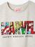 T-shirt garçon Marvel beige chiné - vertbaudet enfant 