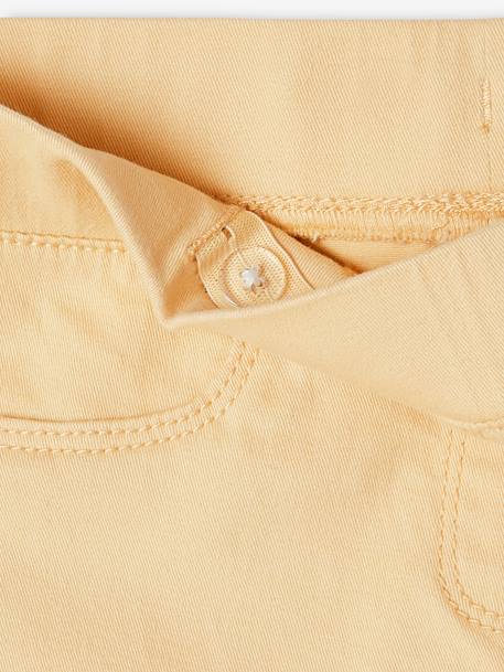 Tregging couleur fille jaune pâle+mauve - vertbaudet enfant 