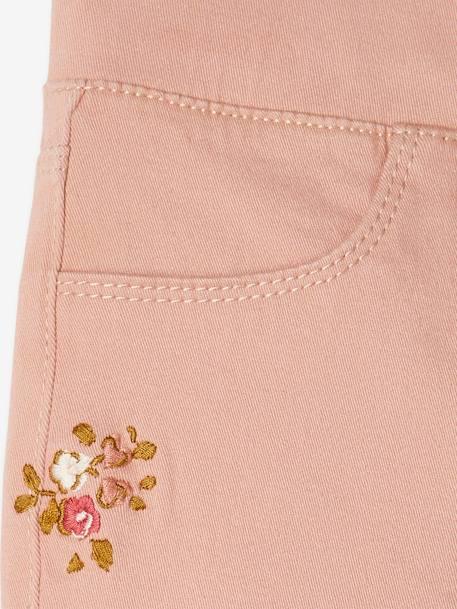 Tregging voor meisje Morphologik heupomtrek large roze (poederkleur) - vertbaudet enfant 