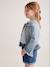 Personaliseerbare denim jasje voor meisjes double stone+stone - vertbaudet enfant 