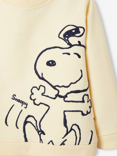 Sweater voor babyjongen Snoopy Peanuts¨ beige - vertbaudet enfant 
