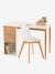Bureau enfant CHEVRONS blanc/bois - vertbaudet enfant 