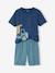 Lot pyjama + pyjashort 'chantier' garçon gris chiné - vertbaudet enfant 