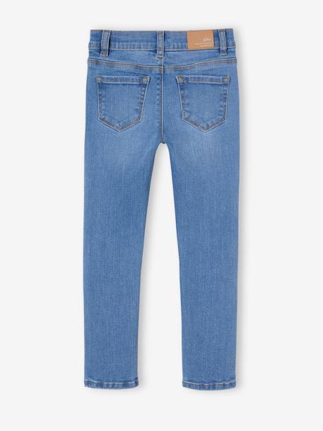 BASICS skinny broek jeansblauw+lichtblauw+stone - vertbaudet enfant 