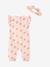 Ensemble fille 2 pièces Disney Bambi combinaison + bandeau vieux rose - vertbaudet enfant 