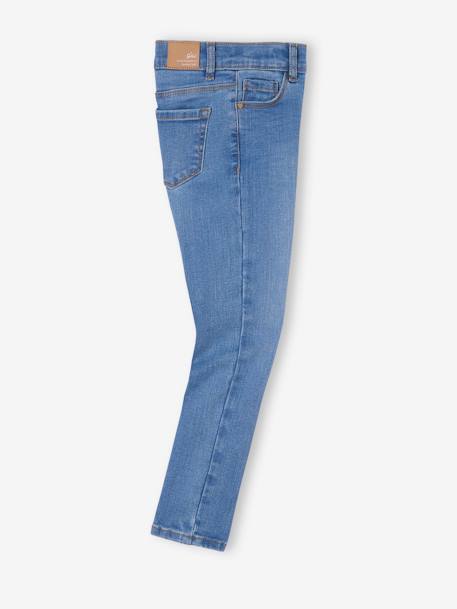 BASICS skinny broek jeansblauw+lichtblauw+stone - vertbaudet enfant 