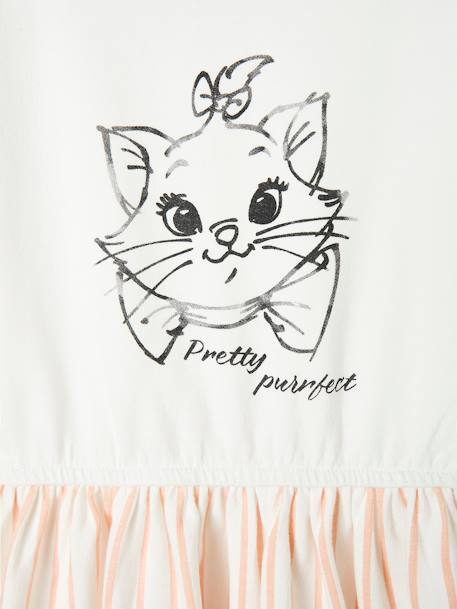 Robe sweat fille Disney Marie les Aristochats rose pâle - vertbaudet enfant 