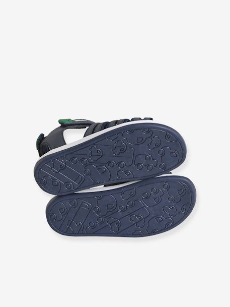 Sandales scratchées enfant marine - vertbaudet enfant 