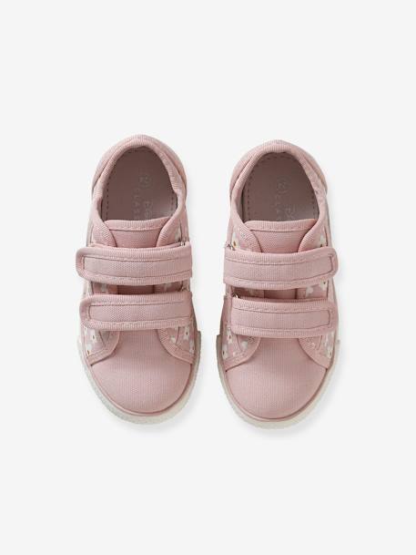 Baskets basses fille Disney Marie les Aristochats rose pâle - vertbaudet enfant 