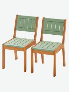 Jouet-Lot de 2 chaises outdoor maternelle Summer