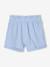 Short en gaze de coton style 'paperbag' fille beige+bleu pâle+vert sauge - vertbaudet enfant 