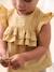 Blouse bébé à volants jaune pâle - vertbaudet enfant 