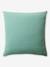 Parure housse de couette enfant et taie d'oreiller en gaze de coton bleu+rose+vert émeraude - vertbaudet enfant 
