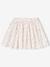Jupe de cérémonie à fleurs fille blanc imprimé+écru - vertbaudet enfant 
