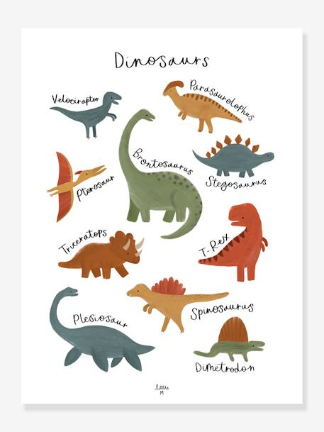 Poster dinosaurus sunny LILIPINSO bruin - vertbaudet enfant 