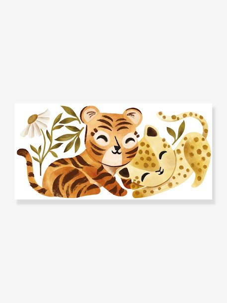 Stickers XL Léopard/Tigre Felidae LILIPINSO bronze - vertbaudet enfant 