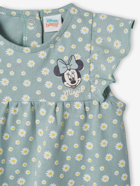 Robe bébé fille Disney Minnie® vert d'eau - vertbaudet enfant 