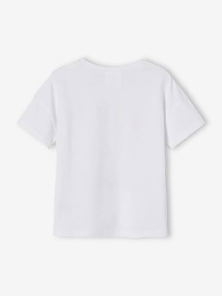 T-shirt fille manches courtes Pat'Patrouille blanc - vertbaudet enfant 