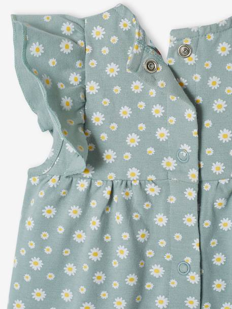 Robe bébé fille Disney Minnie vert d'eau - vertbaudet enfant 