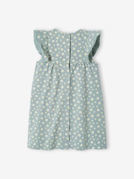 Robe bébé fille Disney Minnie vert d'eau - vertbaudet enfant 
