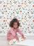 Papier peint Feuilles Fleurs Bloem LILIPINSO multicolore - vertbaudet enfant 