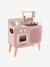 Cuisine en bois FSC® design blanc+caramel+rose - vertbaudet enfant 