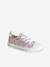 Stoffen decoratieve sneakers voor meisjes groene tropische print+rouge - vertbaudet enfant 