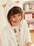Robe de chambre fille maille peluche chat personnalisable ivoire - vertbaudet enfant 