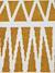 Tapis rectangle imprimé graphique jaune imprimé - vertbaudet enfant 