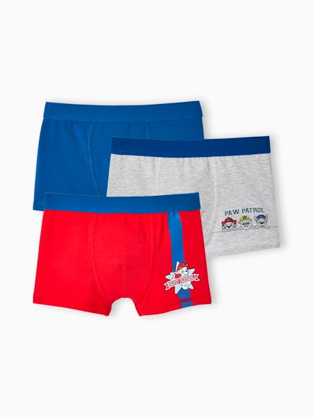 Lot de 3 boxers garçon Pat'Patrouille bleu électrique - vertbaudet enfant 