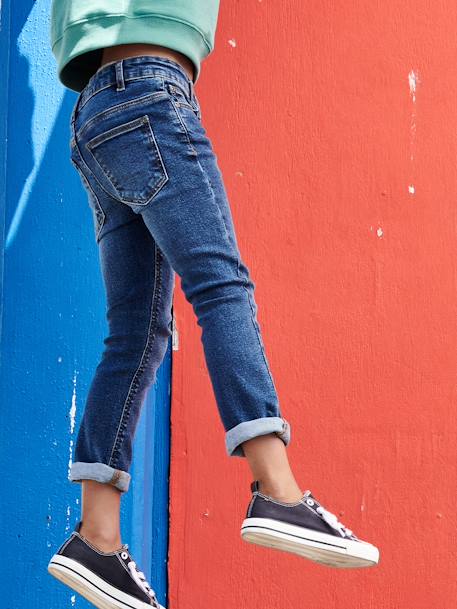 Jean garçon slim stone - vertbaudet enfant 