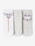 Lot de 3 paires de mi-chaussettes fille Harry Potter GRIS CLAIR CHINE - vertbaudet enfant 