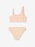 Maillot de bain 2 pièces réversible fille corail - vertbaudet enfant 