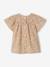 Blouse encolure smockée bébé manches courtes blanc - vertbaudet enfant 