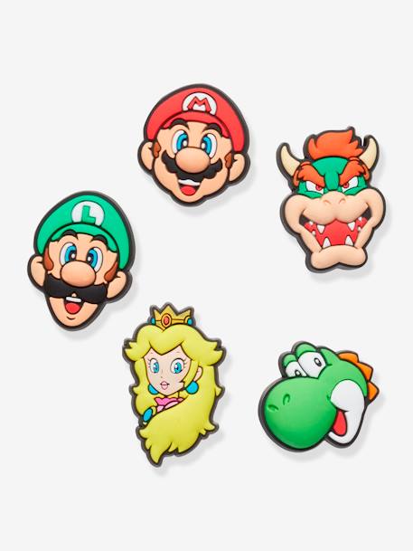 Breloques Jibbitz™ Super Mario™ 5 Pack CROCS™ multicolore - vertbaudet enfant 