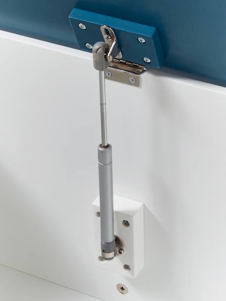 Coffre à jouets Dinosaure blanc imprimé - vertbaudet enfant 