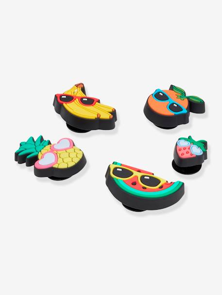 Breloques Jibbitz™ Cute Fruit Sunnies 5 Pack CROCS™ multicolore - vertbaudet enfant 