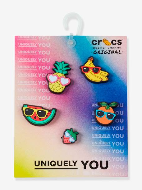 Breloques Jibbitz™ Cute Fruit Sunnies 5 Pack CROCS™ multicolore - vertbaudet enfant 