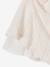 Robe cérémonie rayée fil brillant fille écru - vertbaudet enfant 