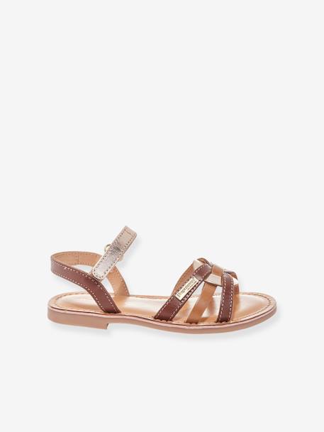 Sandales cuir enfant Badalia PAR M. BELARBI beige imprimé - vertbaudet enfant 