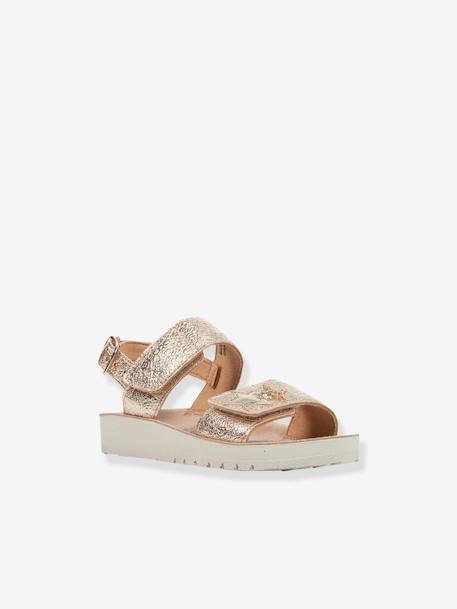 Kindersandalen Costarei Girl GEOX¨ goud+lichtroze - vertbaudet enfant 