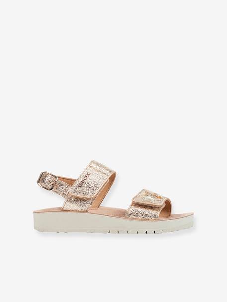 Sandales J SANDAL COSTAREI GI or+rose pâle - vertbaudet enfant 