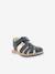 Leren jongenssandalen Platinium KICKERS® marineblauw - vertbaudet enfant 