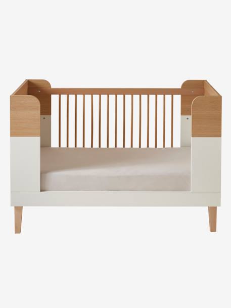Evolving Babybed 70x140cm LIGNE MOKA wit/hout - vertbaudet enfant 