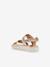 Sandales J SANDAL COSTAREI GI or+rose pâle - vertbaudet enfant 