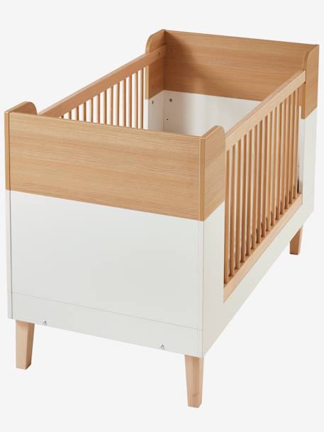 Evolving Babybed 70x140cm LIGNE MOKA wit/hout - vertbaudet enfant 