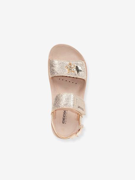 Sandales J SANDAL COSTAREI GI or+rose pâle - vertbaudet enfant 